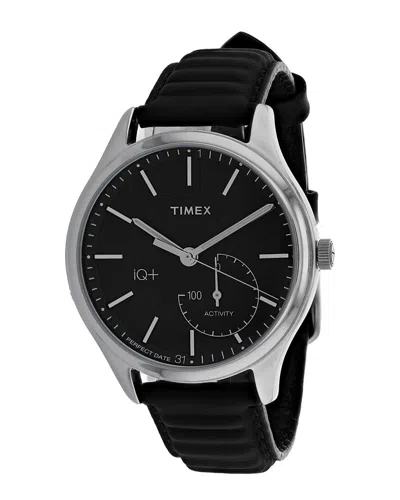 Timex Men's Iq+ Move Watch In Black