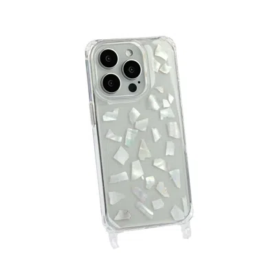 Cordée Cases White Shell Mosaic Phone Case In White