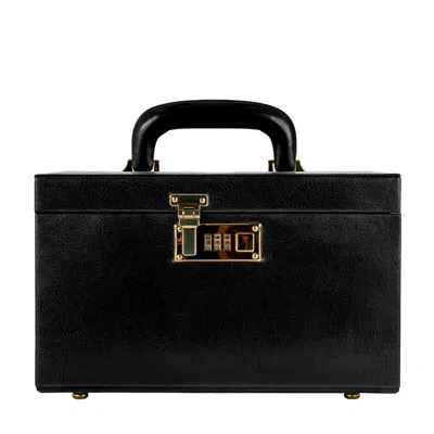 Time Resistance Black Leather Jewelry Box For Women - The Portrait Of A Lady