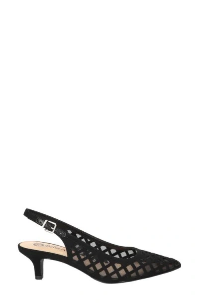 Bella Vita Women's Noel Slingback Pointed Toe Pumps In Black