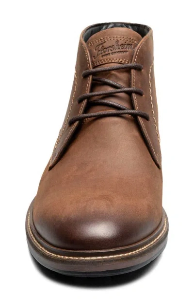 Florsheim Forge Plain Toe Chukka Boot In Brown