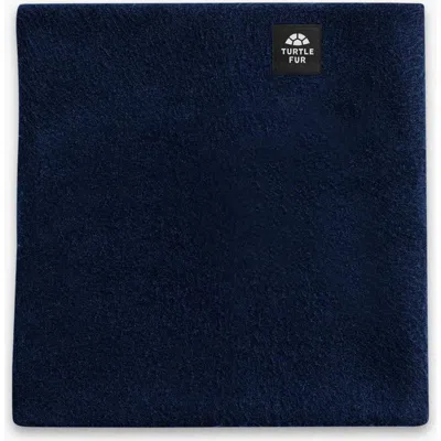 Turtle Fur Youth Double-layer Fleece Neck Warmer In Blue