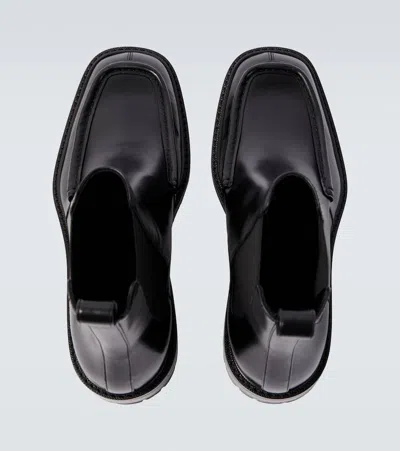 JOE皮革切尔西靴