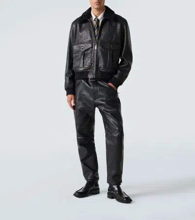 JOE皮革切尔西靴