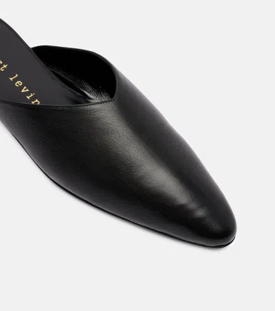 HOMEBODY皮革穆勒鞋