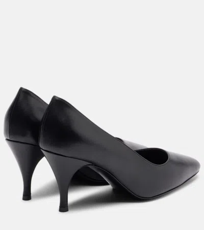 Herbert Levine Pure And Simple Leather Pumps In Multi