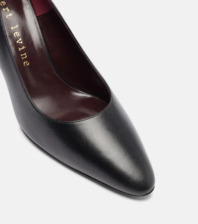 Herbert Levine Pure And Simple Leather Pumps In Multi