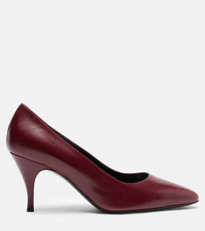 Herbert Levine Pure And Simple Leather Pumps In Multi
