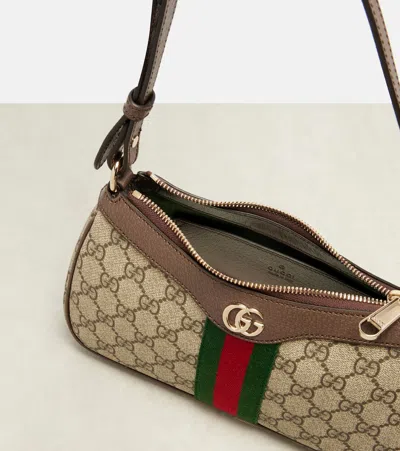 Gucci Ophidia Small Gg Shoulder Bag In Sand