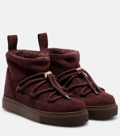Inuikii Classic Low Suede Snow Boots In Multi