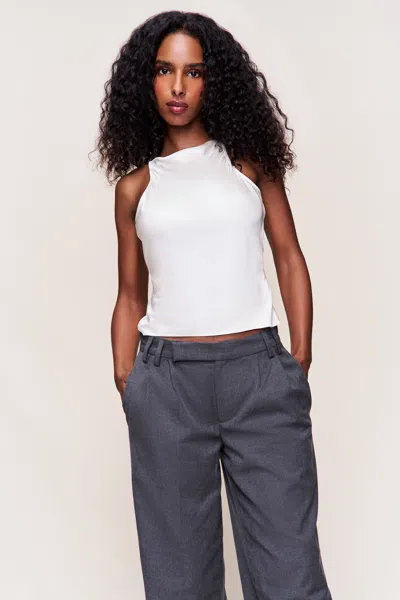 Danielle Guizio Ny Willow Pant In Gray