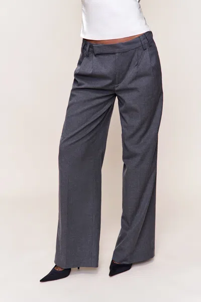 Danielle Guizio Ny Willow Pant In Gray