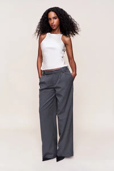 Danielle Guizio Ny Willow Pant In Gray