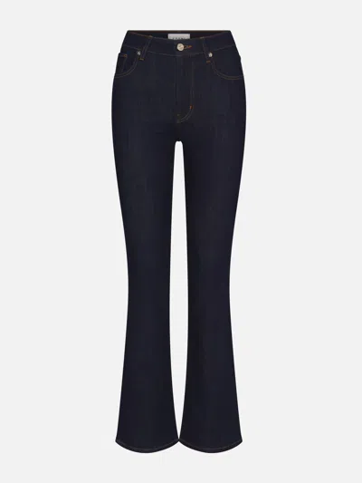 Frame The Reboot Bootcut Jeans In Blue