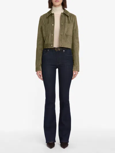 Frame The Reboot Bootcut Jeans In Blue