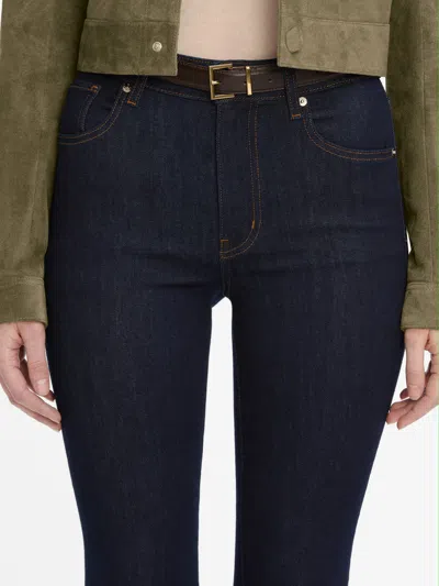 Frame The Reboot Bootcut Jeans In Blue