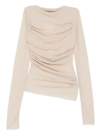Soeur Gaia Tshirt Clothing In Neutral