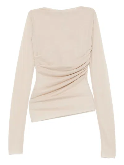 Soeur Gaia Tshirt Clothing In Neutral