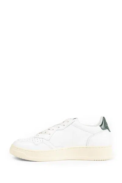 Autry Edalist Low Leather Sneakers In White