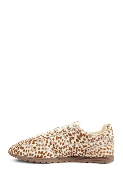 Autry Windspin Sneakers In Animalier Pony Skin In Multi