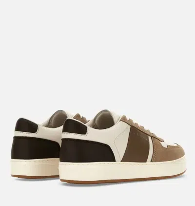 Hogan H-tv Suede And Nappa Leather Sneakers In Blue
