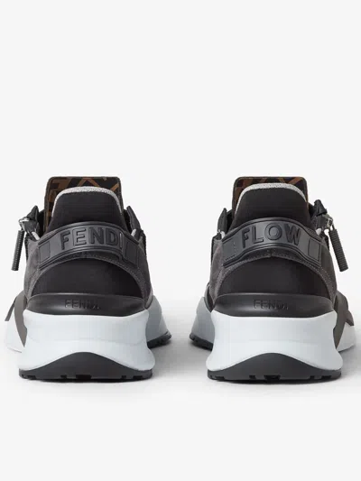 Fendi Men Flusso Di Scarpe Da Ginnastica In Black