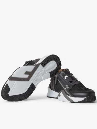 Fendi Men Flusso Di Scarpe Da Ginnastica In Black