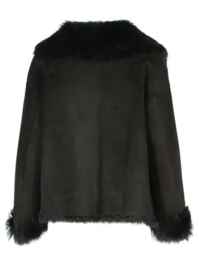 Salvatore Santoro Stucco Leather Jacket In Black