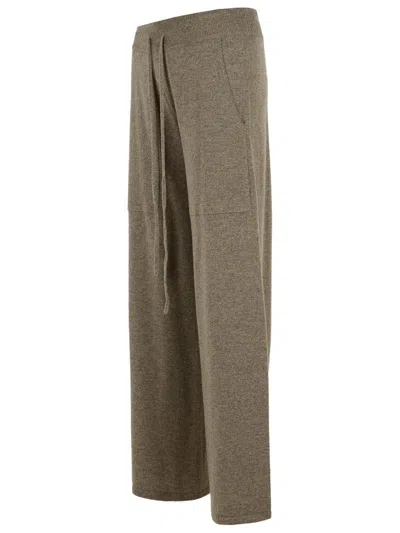 Lisa Yang 'omi' Truffle Cashmere Pants In Gray