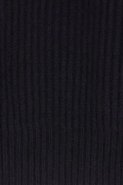 Dušan Ribbed Turtleneck Sweater In Blue
