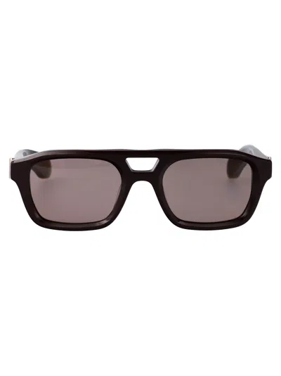 Alexander Mcqueen Alexander Mc Queen Aviator Sunglasses Am0505 S 004 In Black