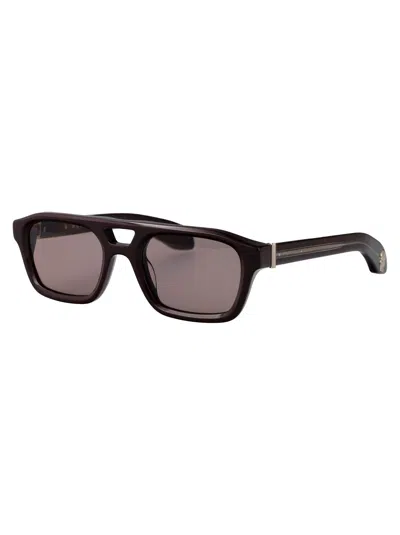 Alexander Mcqueen Alexander Mc Queen Aviator Sunglasses Am0505 S 004 In Black