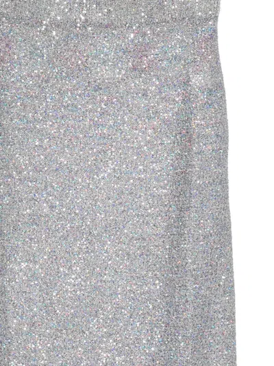 Alysi Skirts Light And Natural In Silver