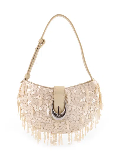 Staud Alana Bag Shoulder Bag With All-over Sequins