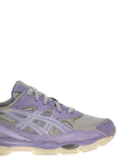 Asics Gel-nyc Panelled Sneakers In Purple