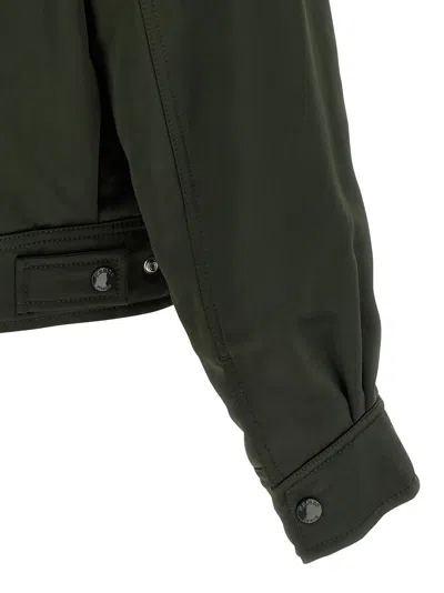 Kenzo "boke Flower" Padded Jacket In Green