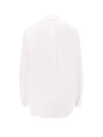 Coperni Cotton Shirt With Pointed Collar And Pocket