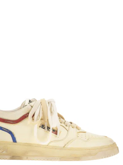 Autry Med Way Leather Sneakers In Multi