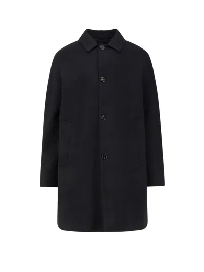 Paltò Cantuccio Felt Wool Coat With Padded Lining In Black