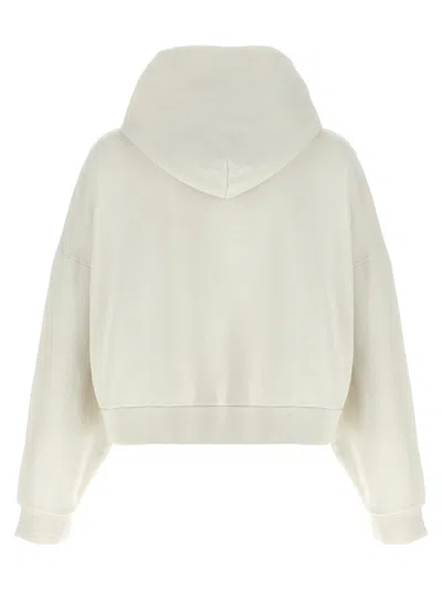 Entire Studios Cotton Hoodie Sweatshirt Beige In Gray