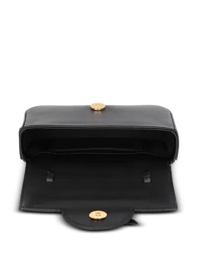 Balmain B-buzz 17 Mini Leather Shoulder Bag
