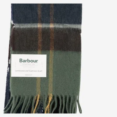 Barbour Carrbridge Tartan Scarf In Blue