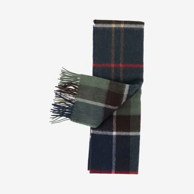 Barbour Carrbridge Tartan Scarf In Blue