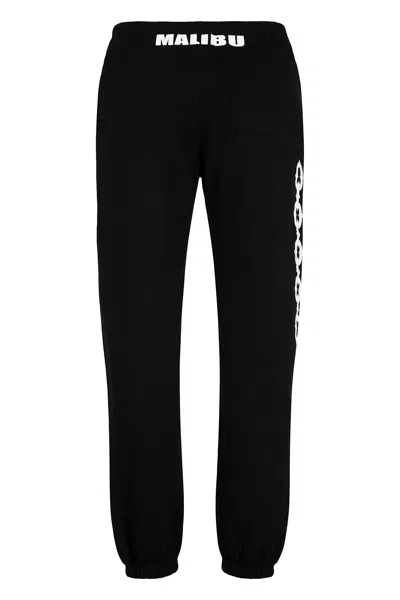 Local Authority Chain-print Track Pants In Black