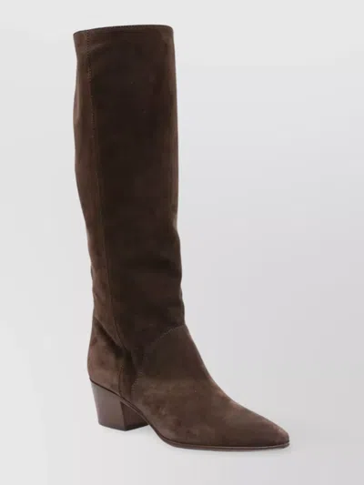 Casadei "beat" Renna Cocoa Boots In Brown