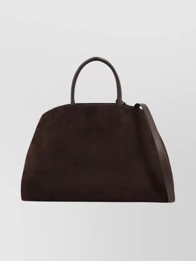Ferragamo Hug L Soft Tote Bag In Brown