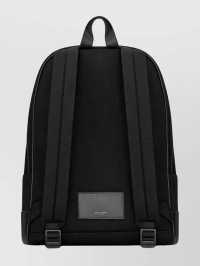 Saint Laurent Versatile Backpack Featuring Adjustable Straps In Black