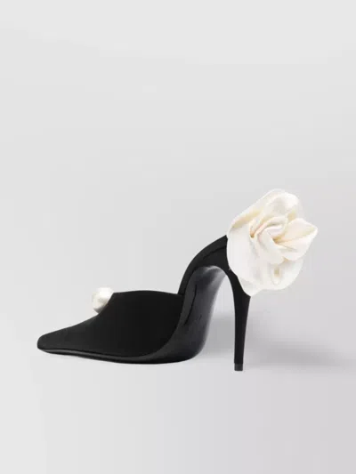 Magda Butrym Synthetic Fibers Mules In Black