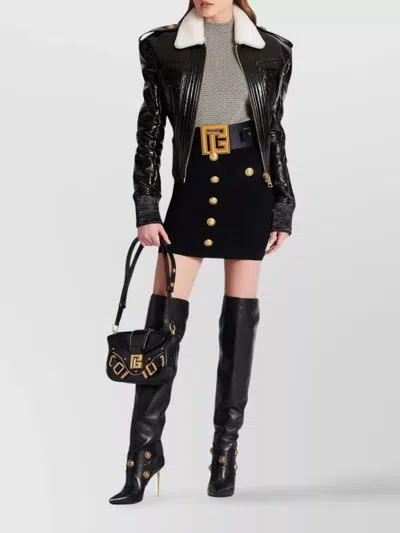 Balmain Skirt In Black