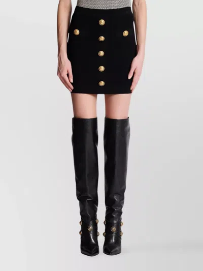 Balmain Skirt In Black